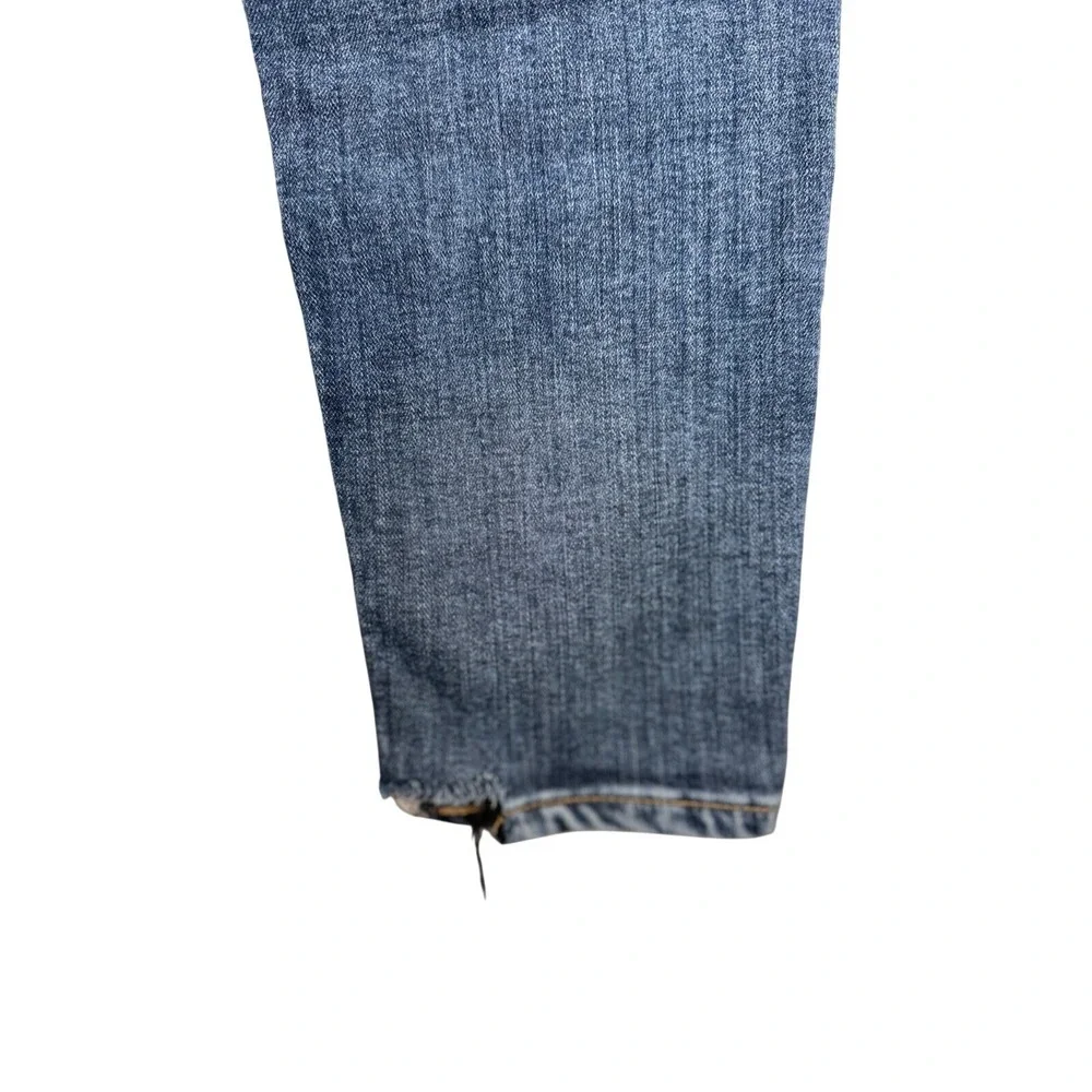 Big Star Alex Skinny Jeans Women's 33‎ Blue (fits 32x30) Stretch Mid-Rise